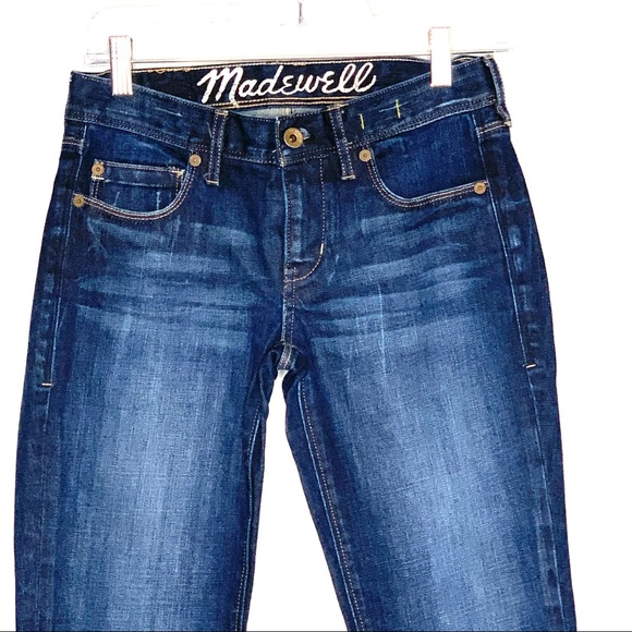 Madewell Rail Straight Bootcut Jeans Size 26x30 - Picture 4 of 10